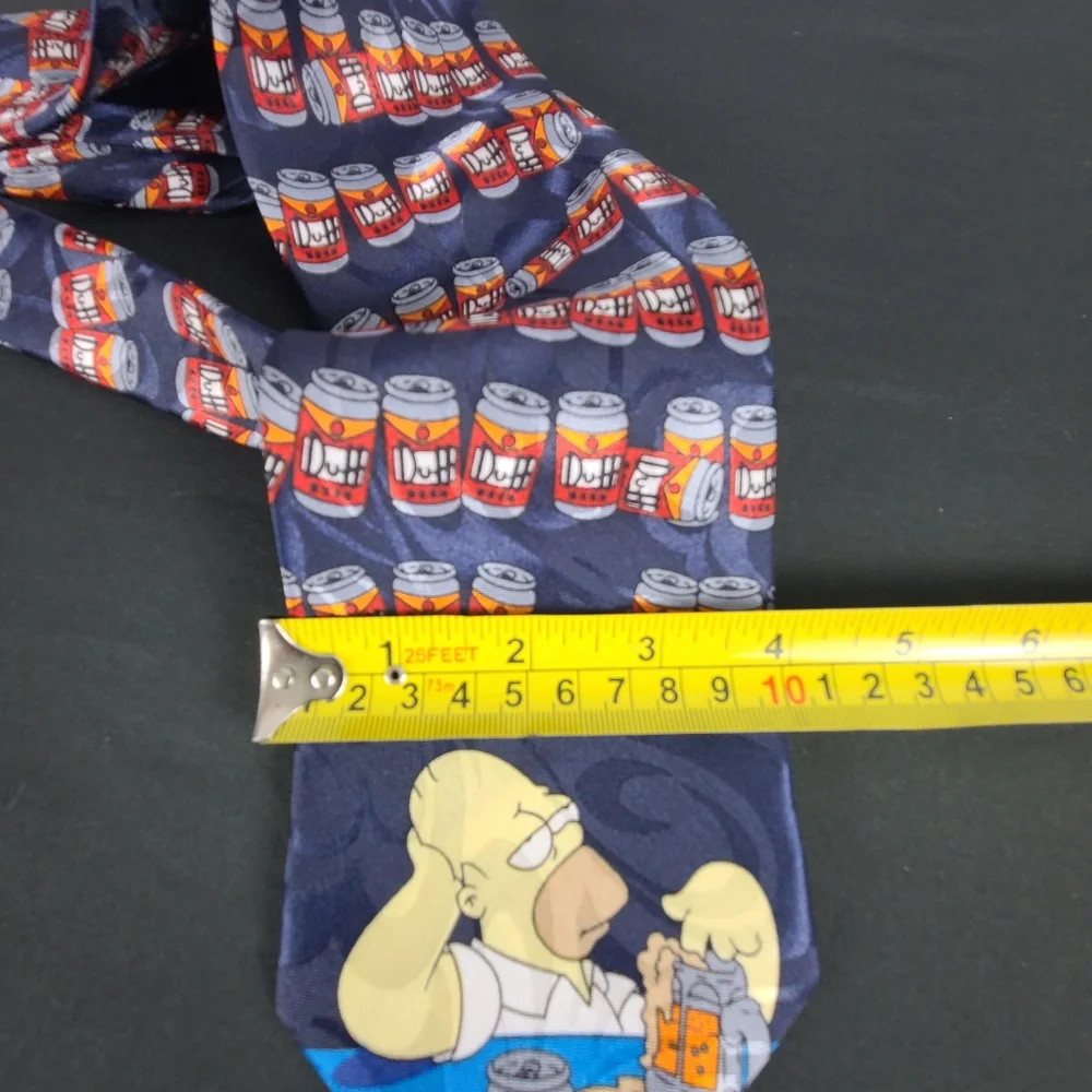 Homer Simpson/ Duff Beer Silk Tie